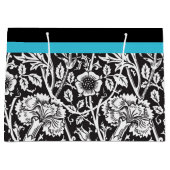 Sac cadeau Damas noir et blanc (Devant)