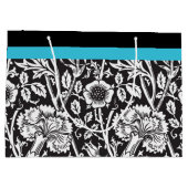 Sac cadeau Damas noir et blanc (Dos)