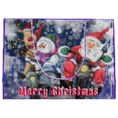 Sac Cadeau d'amis de Noël (Dos)