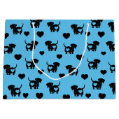 Sac cadeau d'amour de Dachshund (Devant)