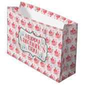 Sac Cadeau d'Amour de la Saint-Valentin (Devant Angle)