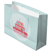 Sac cadeau d'anniversaire (Devant Angle)