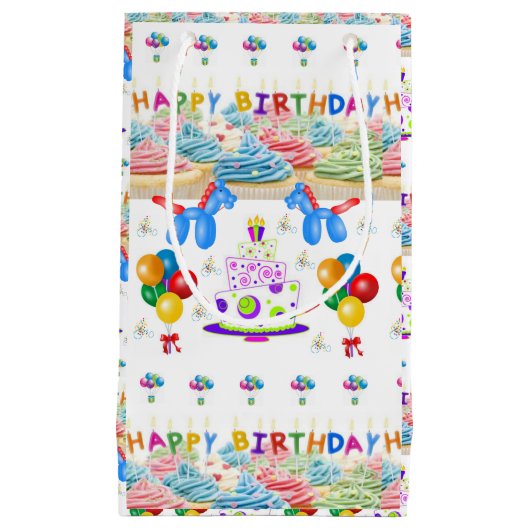 Sac cadeau d'anniversaire (Devant)