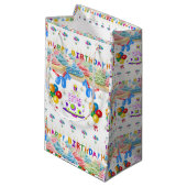 Sac cadeau d'anniversaire (Devant Angle)