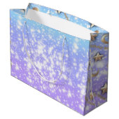 Sac cadeau d'anniversaire céleste | Design nocturn (Dos Angle)