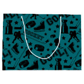 Sac cadeau d'anniversaire de hockey (Dos)