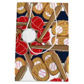 Sac cadeau d'anniversaire de la fête de baseball (Dos)