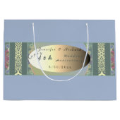 Sac cadeau d'anniversaire du Mariage Fleur sauvage (Devant)