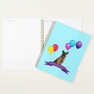 Sac cadeau d'anniversaire pour chien berger allema