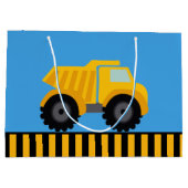 Sac cadeau d'anniversaire pour enfant de camionnet (Dos)