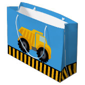 Sac cadeau d'anniversaire pour enfant de camionnet (Dos Angle)