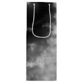 Sac cadeau d'anniversaire Starry Night Sky Monochr (Devant)