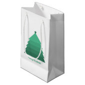 Sac cadeau d'arbre de Noël (Devant Angle)