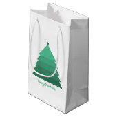 Sac cadeau d'arbre de Noël (Dos Angle)