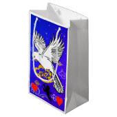 SAC CADEAU D'ART ORIGINAL DE VALENTINE (Devant Angle)