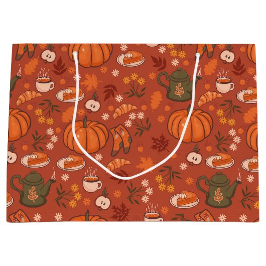Sac cadeau d'automne cosy (Devant)