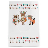 Sac cadeau de Baby shower pour animaux tribaux de  (Dos)