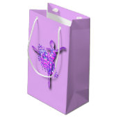 Sac cadeau de ballerine danseuse de ballet (Dos Angle)