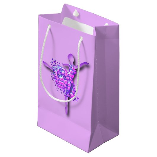 Sac cadeau de ballerine danseuse de ballet (Devant Angle)