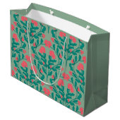 Sac Cadeau de Branche de Fleur de Vert Sauge (Dos Angle)