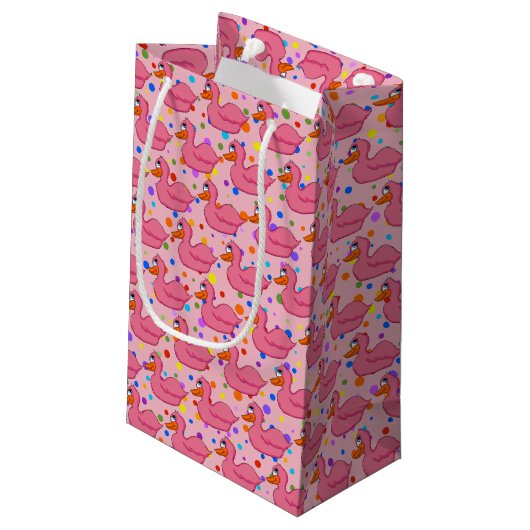 Sac cadeau de canard rose (Dos Angle)