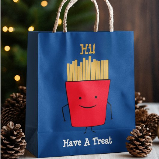 Sac cadeau de caricature Fries