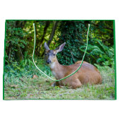 Sac cadeau de cerfs au repos (Devant)
