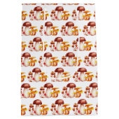 Sac cadeau de champignons d'automne Wonderland (Dos)