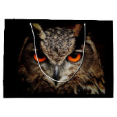 sac cadeau de chouette à grande corne (Dos)