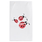 Sac cadeau de coccinelle aquarelle (Dos)