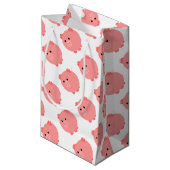Sac cadeau de cochon de Cube Chubby (Devant Angle)