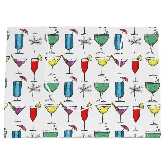 Sac cadeau de cocktail à boisson mixte (Devant)