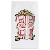 Sac cadeau de collation Popcorn (Dos)
