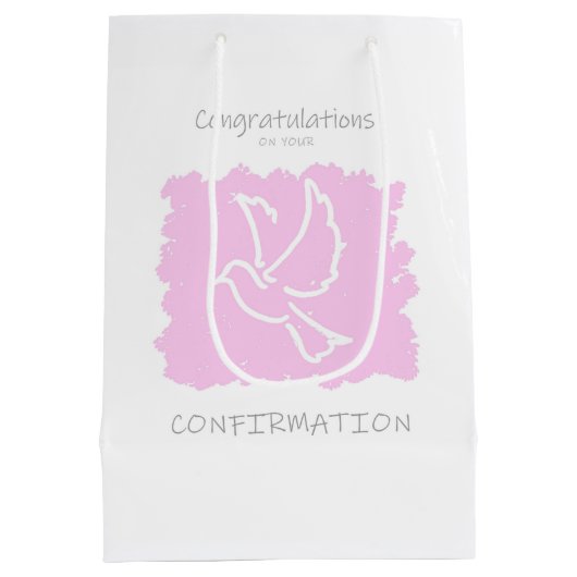 Sac cadeau de confirmation (Dos)