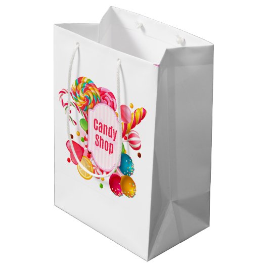 Sac cadeau de confiserie (Dos Angle)