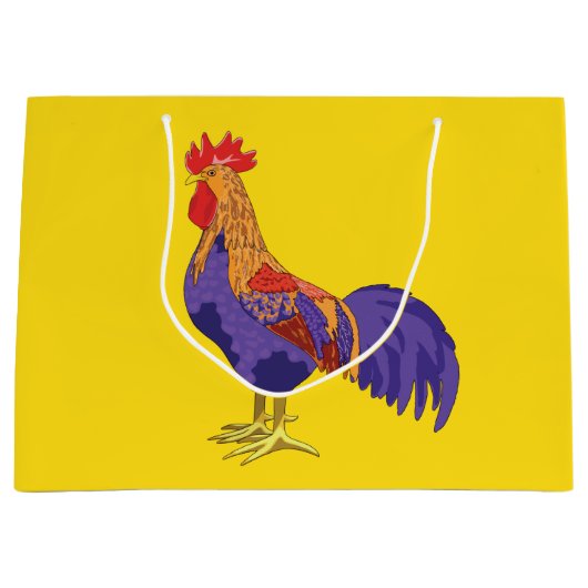 Sac cadeau de coq (Devant)