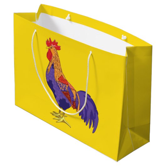 Sac cadeau de coq (Dos Angle)