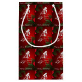 Sac cadeau de cow-girl de Noël de Western Rodeo (Dos)
