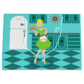 Sac cadeau de cuisine rétro (Devant)