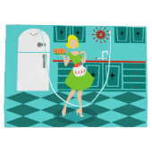 Sac cadeau de cuisine rétro (Dos)