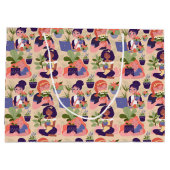 Sac Cadeau de Dame Plante Folle (Dos)