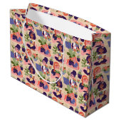 Sac Cadeau de Dame Plante Folle (Dos Angle)