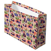 Sac Cadeau de Dame Plante Folle (Devant Angle)