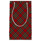 Sac cadeau de design Red Plaid (Devant)