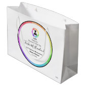 Sac cadeau de diplôme Aquarelles HAMbyWG (Dos Angle)