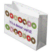 sac cadeau de donuts de toutes saveurs (Devant Angle)