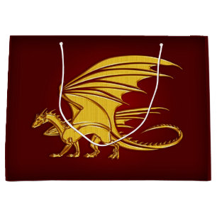 sac cadeau de dragon imaginaire