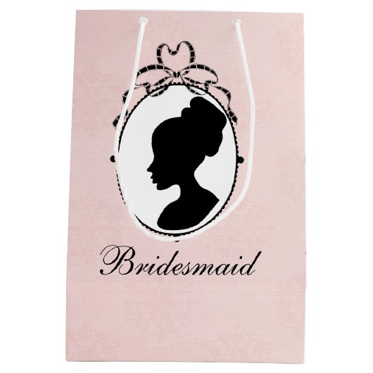 Sac cadeau de Fête des mariées de style victorien (Dos)