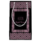 Sac cadeau de Fête des mariées personnalisée à car (Devant)