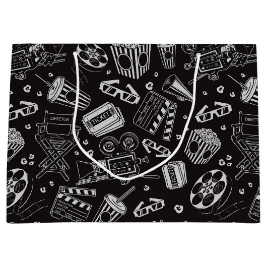 Sac cadeau de films de cinéma (Devant)